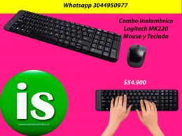 Combo Inalambrico Logitech MK220 Mouse + Teclado