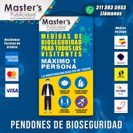 Pendón informativo de bio